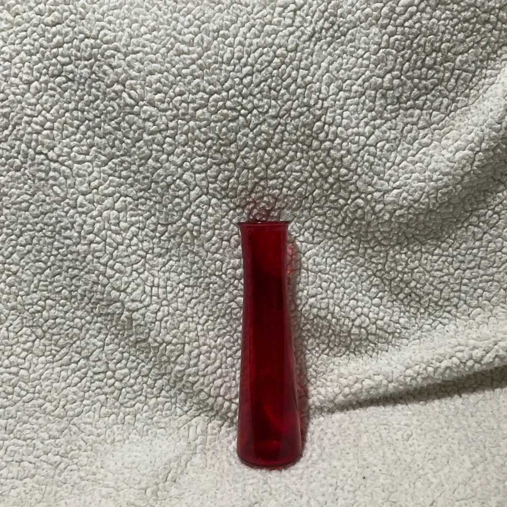 Red vase